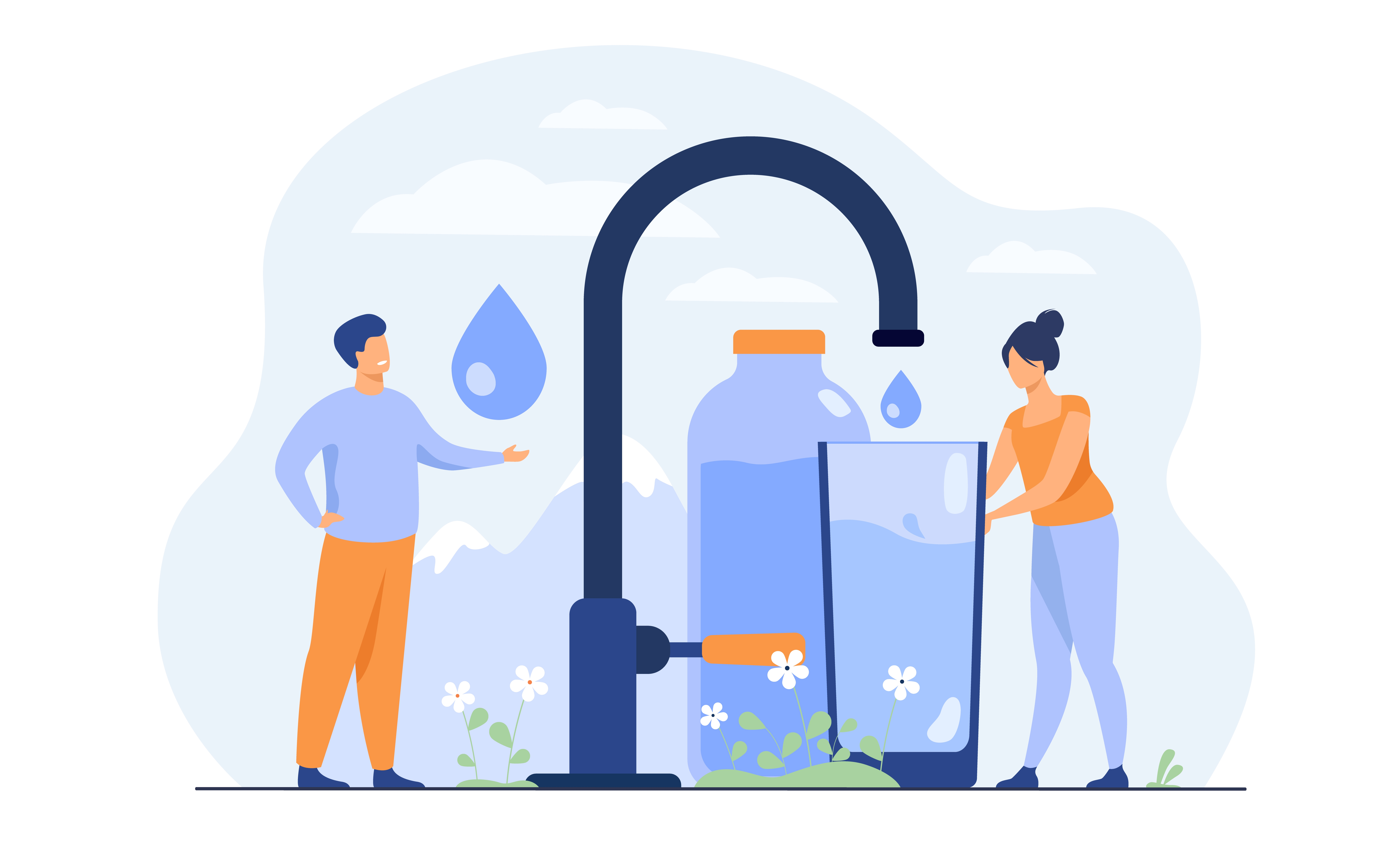 Pure fresh water concept